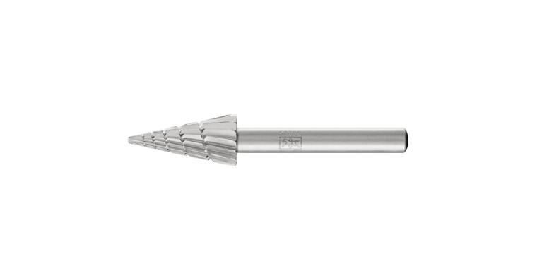 1044043203 HSS bur pointed taper shape (SKM), shank dia. 6mm, serr. 2, head dia.xL 12x25mm