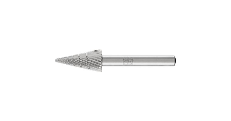 1044044203 HSS bur pointed taper shape (SKM), shank dia. 6mm, serr. 3, head dia.xL 12x25mm