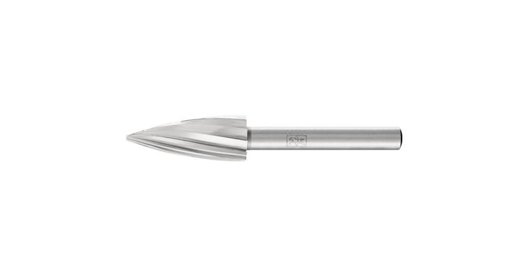 1044027204 HSS bur ogival (SPG) sh. dia. 6 mm serr. 1 head dia.xlength 12x30 mm