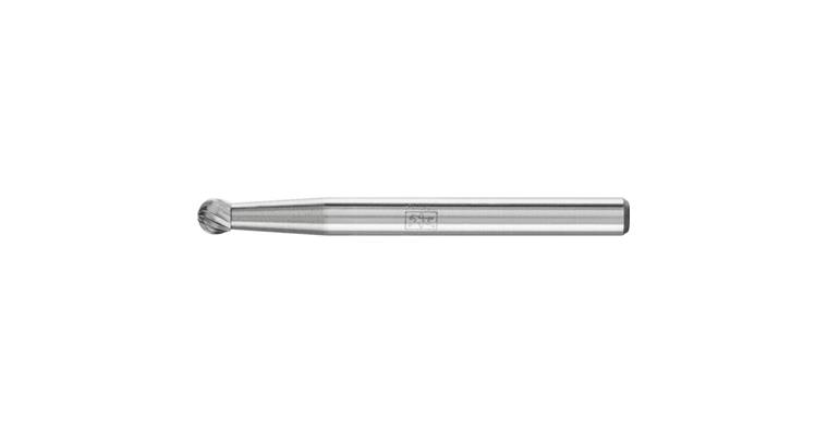 1044259101 TC bur, spherical (KUD), shank dia. 3, serration 5, head dia.xL 3x2 mm