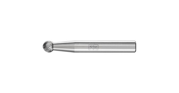 1044259105 TC bur spherical (KUD), shank dia. 6 mm, serration 5, head dia.xlength 6x5 mm
