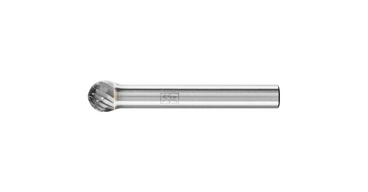 1044257106 TC bur spherical (KUD), shank dia. 6mm, serration 3 plus, head dia.xlength 8x7mm