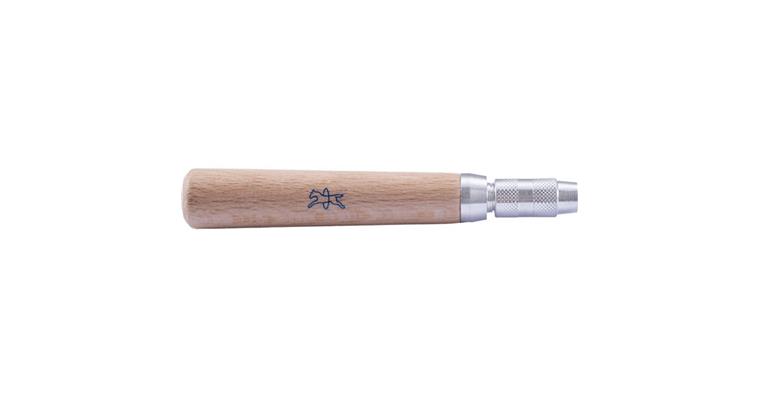 Nadelfeilenh. Typ NFH 212 aus Holz 92 mm für Nadelfeilen-Ø 3-4,5 mm (1)