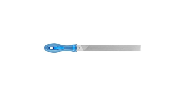Werkstattfeile mit Heft Flachstumpf 250mm Hieb 3 Feinbearbeitung / Schlichten
