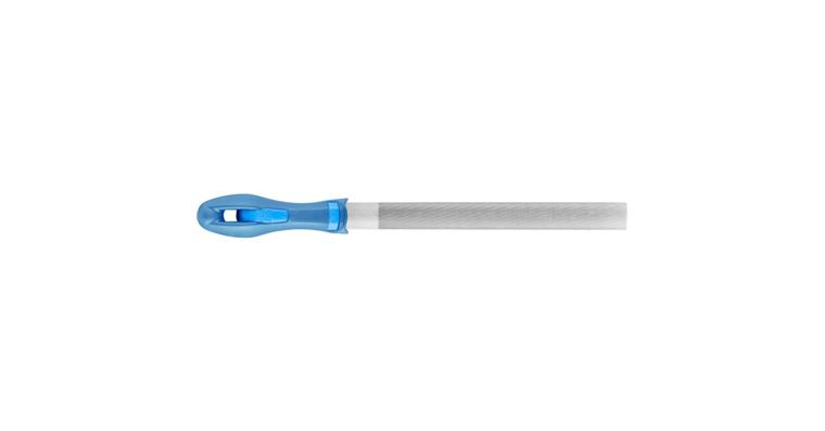 Werkstattfeile mit Heft Halbrund 250mm Hieb 2 univer. Schruppen / Schlichten