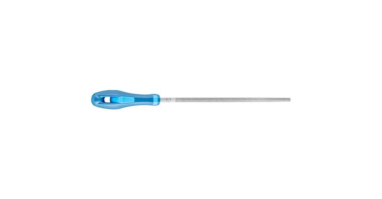 Werkstattfeile mit Heft Rund 150mm Hieb 2 univer. Schruppen / Schlichten