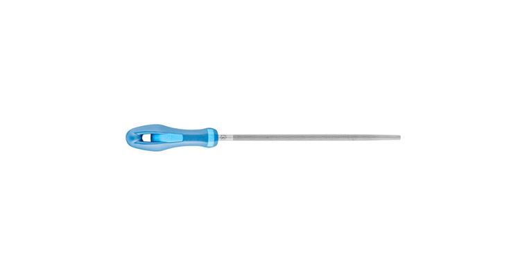 Werkstattfeile mit Heft Rund 200mm Hieb 1 grobe Zerspanung / Schruppen