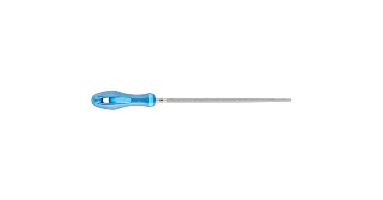 Werkstattfeile mit Heft Rund 250mm Hieb 1 grobe Zerspanung / Schruppen