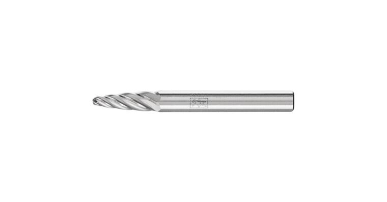 1044267103 TC bur, rounded shape (RBF), shank dia. 6 mm, serration INOX, head dia.xL 6x18