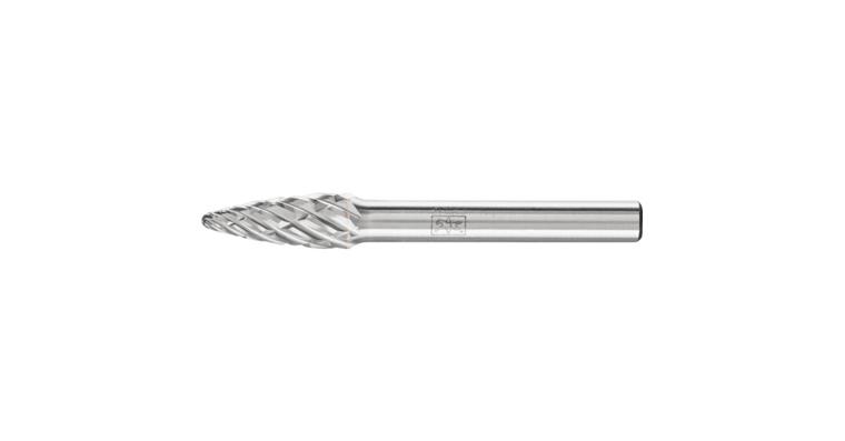 1044266207 TC bur, rounded shape (RBF), shank dia. 6 mm, serration STEEL, head dia.xL 8x20