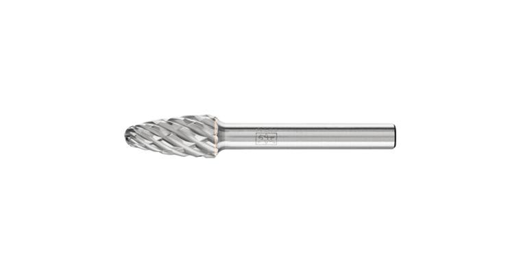 1044266209 TC bur, rounded shape (RBF), shank dia. 6 mm, serration STEEL, head dia.xL 10x20