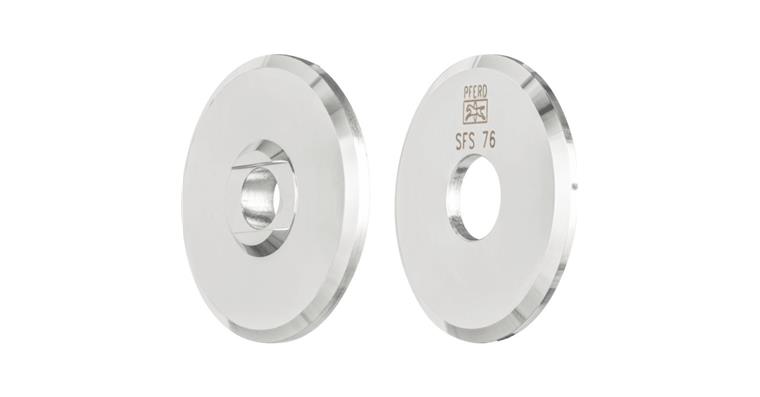 Clamping flange SFS 76, M14 to increase stability of extra-thin cutting discs