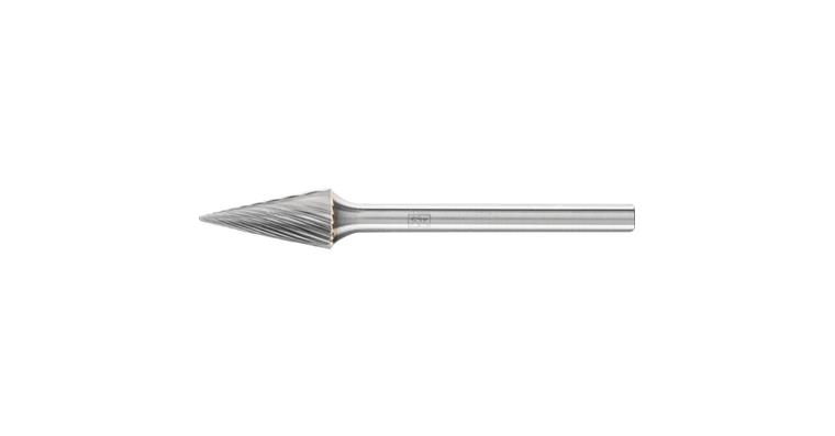 1044285103 HM-Frässtift Spitzkegel (SKM) Schaft-Ø 3 mm Zahnung 5 Kopf-Øxlänge 6x13 mm