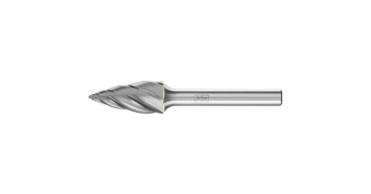 1044272407 TC bur ogival (SPG), shank dia. 6 mm, serration ALU, head dia.xlength 12x25