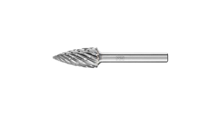 1044272207 TC bur ogival (SPG), shank dia. 6 mm, serration STEEL, head dia.xlength 12x25