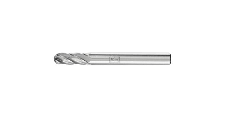 1044255105 TC bur rounded roller WRC shank dia. 6mm serration ALU head dia. xlength 6x16