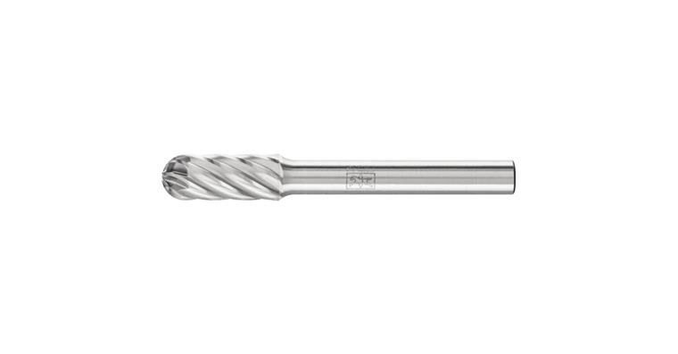 1044254107 TC bur rounded roller WRC shank dia. 6mm serration INOX head dia. xlength 8x20