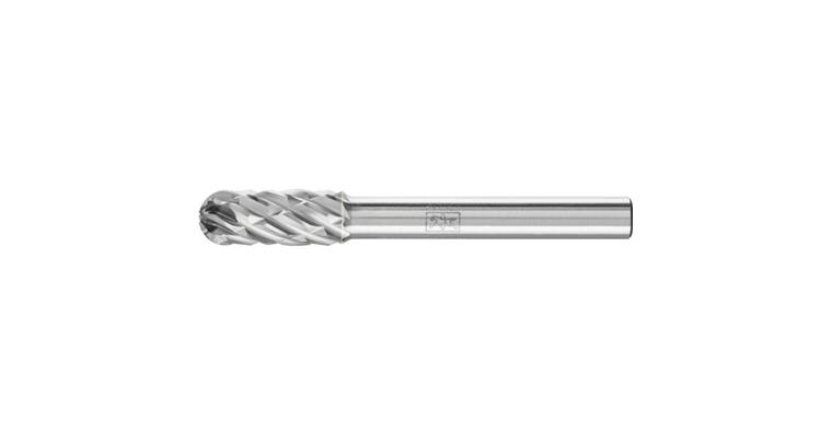 1044253107 TC bur rounded roller WRC shank dia. 6mm serration STEEL head dia. xlength 8x20