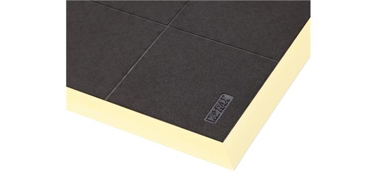 Ergonomic plugin system Cushion Ease Solid™ 910x910 mm ESD natural rubber