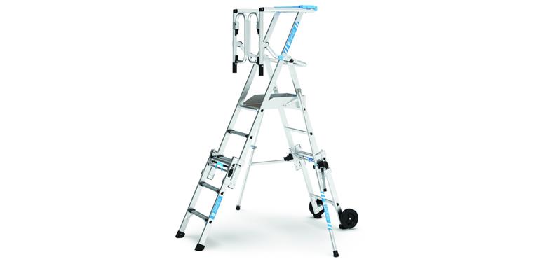 Teleskop-Plattformleiter ZAP Masterflex Plus S 3/5 Arbeitshöhe 3,28 m