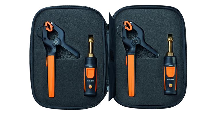 Smart Probes Kälte Set, 2x Zangenthermometer 115i und 2x Hochdruckmessgerät 549i