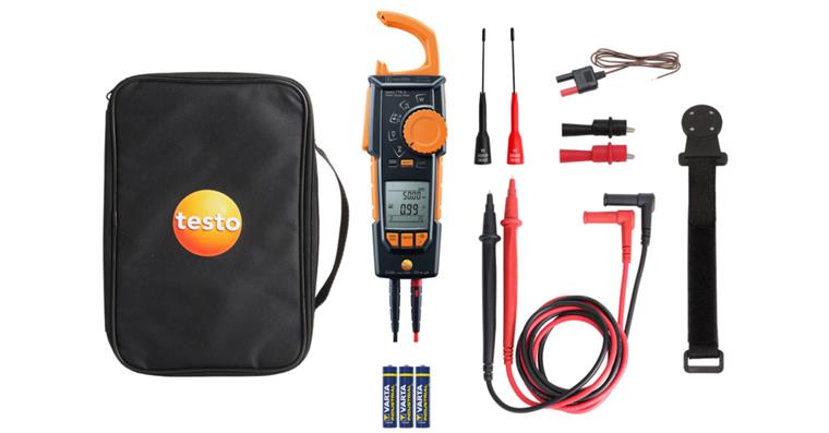 1033967305 Digital-Stromzangen-Multimeter testo 770-3 Set, 1000V/600A mit Bluetooth