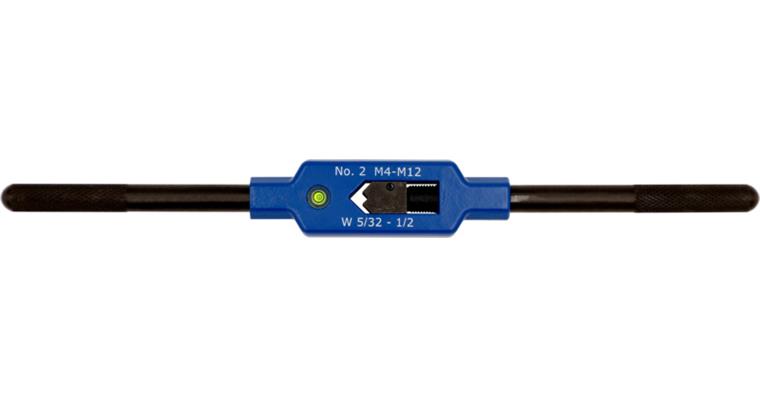 ATORN High Performance tap wrench with centring eye, size 1 2-6.3 mm