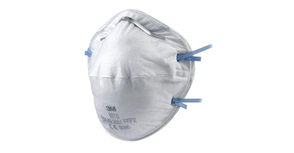 Breathing mask product series 3M™ 8000 product type 8810 FFP2 NR D PU=20 pcs