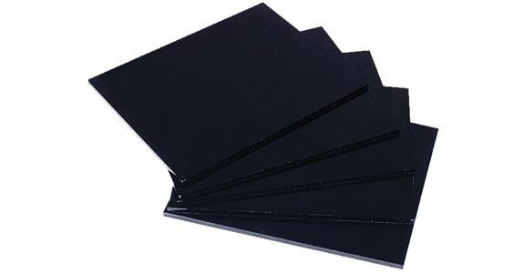 Welding protection filter glass dark grey 90x110 mm protection level 11