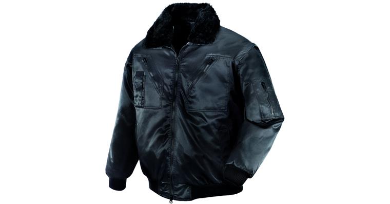 Pilotjacke Oslo schwarz Gr.XL