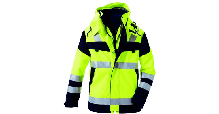 Multinorm parka Multinine bright yellow/navy blue size 44/46